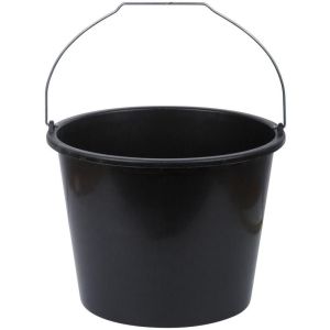 Ведро строительное 12л для перемешивания раствора пластик. КУРС 04085