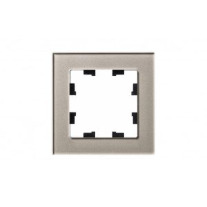 Рамка 1-м AtlasDesign Nature стекло шампань SE ATN320501