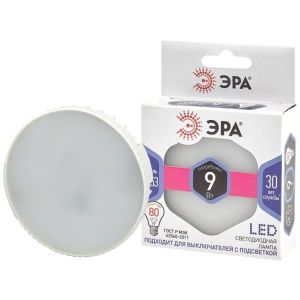 Лампа светодиодная LED GX-9W-860-GX53 GX 9Вт таблетка GX53 холод. бел. ЭРА Б0048019