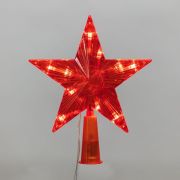 Фигура светодиодная «Звезда» 15см 10LED красн. 230В IP20 на елку постоян. свечение Neon-Night 501-007