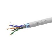 Кабель витая пара F/UTP кат.5E 4х2х24AWG solid Cu PVC In. Median (м) SUPRLAN 01-1033-1