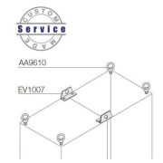 Комплект петель для подъема шкафа (уп.4 шт) ABB AA9610