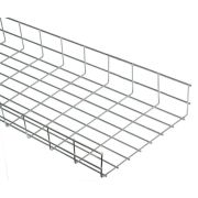 Лоток проволочный 400х85 L3000 сталь 4мм оцинк. IEK CLWG10-085-400-3