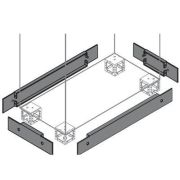 Фланец цоколя торц. 100х1200мм (уп.2шт) ABB ZN1200