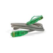 Патч-корд PC-LPM-UTP-RJ45-RJ45-C6a-5M-LSZH-GY UTP кат.6а 10G LSZH 5м сер. Hyperline 222254