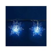 Гирлянда светодиодная «Снежинки-1» ULD-S0700-050/DTA WHITE IP20 SNOWFLAKES-1 с контроллером 50LED (дл.7м) Uniel 7930