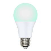 Лампа светодиодная LED-A60-9W/SCBG/E27/FR/DIM IP65 PLO65WH для бройлеров диммир. Uniel UL-00003190