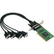 Плата мультипортовая для шины Universal PCI (с поддержкой PCI и PCI-X) CP-104UL-DB9M MOXA УТ0030040