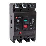 Выключатель автоматический 3п 20А 18кА LS125 ProPact EKF mccb-125-18-3-20-ls