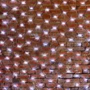 Гирлянда светодиодная «Сеть» 2х4м 560LED бел. 50Вт 220-240В IP67 провод каучук черн. Neon-Night 217-135