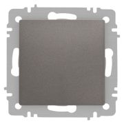 Выключатель Accent 6-101-09 10А-250В IP20 СУ AL/CU титан Intro Б0063440