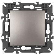 Переключатель перекрестный ЭРА Elegance 14-1108-16 10АХ-250В IP20 титан Эра Б0065809