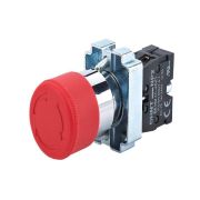 Кнопка управления «Грибок» NP2-BS442 d30мм 1НЗ IP40 с фиксацией без подсветки красн. (R) CHINT 574012