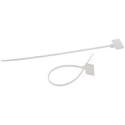 Хомут кабельный 2.5х200 с площадкой для маркировки 25х15 бел. NO-225-320 (уп.50шт) Эра Б0066063