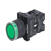 Кнопка управления NP2-EW3365 1НО+1НЗ AC/DC 230В (LED) IP40 зел. (R) CHINT 575718