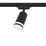 Светильник трековый ARTLINE поворотный 55х55х100мм GU10 230В алюм./пластик. 4кв.м черн. Ritter 59880 4