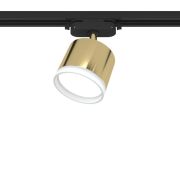 Светильник трековый ARTLINE поворотный 85х85х70мм GX53 230В алюм./пластик. 4кв.м зол. Ritter 59864 4