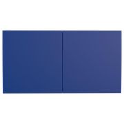 Розетка 2-м. AtlasDesign 16А с заземл. защ. шторки со сдвижн. крышкой в сборе аквамарин SE ATN001128