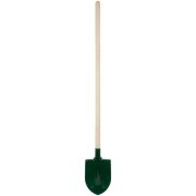 Лопата штыковая 190х350х1420мм ребра жесткости; деревянный черенок КУРС 77212