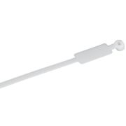 Хомут 4.8х370мм P6.6 маркерный бел. (уп.100шт) IEK UHH14-D048-370-100-K01