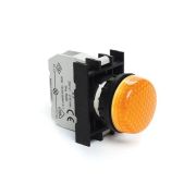 Арматура сигнальная для неоновой лампы (без лампы) желт. EMAS B030XS