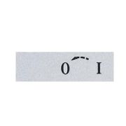 Табличка «0-1» со стрелкой возврата из 1 в 0 8мм EMAS BET0801OK