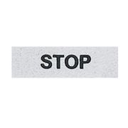 Табличка «STOP» 8мм EMAS BET08STOP