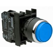 Кнопка выступающая (1НО) син. EMAS B100HM