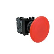 Кнопка аварийная «Грибок» d60мм 1НЗ с фиксацией и возвратом поворотом EMAS B200E60