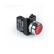 Кнопка нажимная круглая красн. (1НЗ) EMAS CM200DK