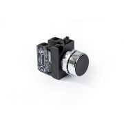Кнопка нажимная круглая CM101DH (2НО) черн. EMAS CM101DH