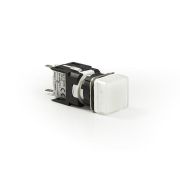 Арматура сигнальная 16мм квадратная 12-24 AC/DC бел. EMAS D050KXB