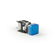 Арматура сигнальная 16мм квадратная 12-24 AC/DC син. EMAS D070KXM