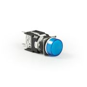 Арматура сигнальная 16мм круглая 12-24 AC/DC син. EMAS D070YXM