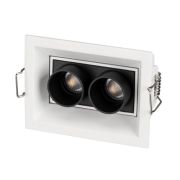 Светильник светодиодный MS-ORIENT-BUILT-TURN-TC-S67x90-5W Day4000 WH-BK 30 deg IP20 230В металл Arlight 032232