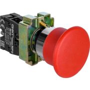 Кнопка управления «Грибок» NP2-BC42 d40мм 1НЗ IP40 с самовозвратом без подсветки красн. (R) CHINT 573974