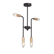 Люстра 4xE14 макс. 40Вт Vitaluce V3022-1/4PL