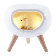 Светильник светодиодный NLED-467-1W-W ночник «Котик» бел. Эра Б0052814