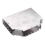 Ответвитель для лотка Т-образ. 300х100 Стандарт с крышкой Промрукав PR16.0443