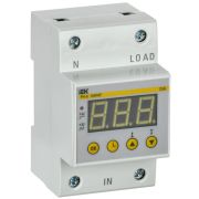 Реле напряжения РН-д 1ф 54мм 25А KARAT IEK IVR31-1-25