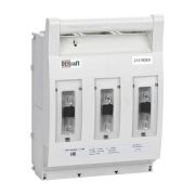 Выключатель-разъединитель-предохранитель ПВР горизонт. 630А 3ф отключ. 1НО+1НЗ навесной монтаж на шину ПВР-102 DEKraft 21418DEK