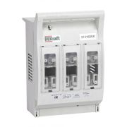 Выключатель-разъединитель-предохранитель ПВР горизонт. 250А 3ф отключ. 1НО+1НЗ навесной монтаж на шину ПВР-102 DEKraft 21416DEK