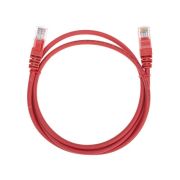 Патч-корд U/UTP CAT 5e RJ45-RJ45 26AWG LSZH красн. 1м Rexant 02-0103-1