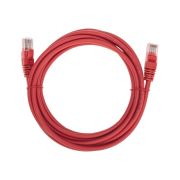 Патч-корд U/UTP CAT 5e RJ45-RJ45 26AWG LSZH красн. 3м Rexant 02-0103-3