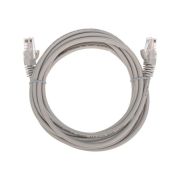 Патч-корд U/UTP CAT 5e RJ45-RJ45 26AWG LSZH сер. 3м Rexant 02-0100-3