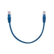 Патч-корд U/UTP CAT 5e RJ45-RJ45 26AWG LSZH син. 0.3м Rexant 02-0104-03