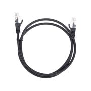 Патч-корд U/UTP CAT 5e RJ45-RJ45 26AWG LSZH черн. 1м Rexant 02-0102-1