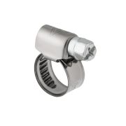 Хомут червячный 8-12/9-0.6мм нержавеющая сталь W2 (уп.50шт) Rexant 07-0708