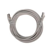 Патч-корд F/UTP кат.5e RJ45-RJ45 26AWG LSZH 5м сер. Rexant 02-0110-5