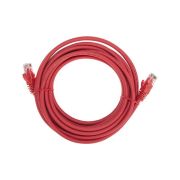 Патч-корд U/UTP CAT 6 RJ45-RJ45 26AWG LSZH красн. 5м Rexant 02-0293-5